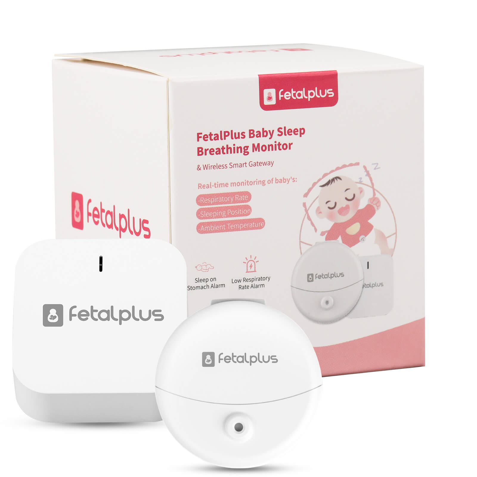 FetalPlus Baby Sleep Breathing Monitor & Wireless Smart Gateway – fetalplus